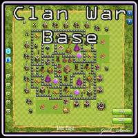 Clan War Base Affiche