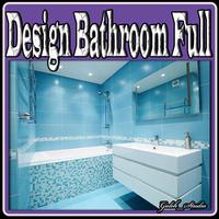 Design Bathroom Full الملصق