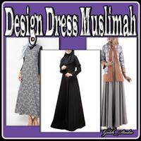 Design Dress Muslimah plakat