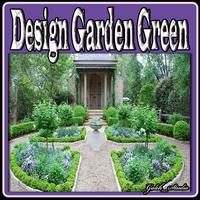 Design Garden Green постер