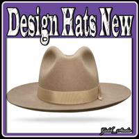 Design Hats New ポスター