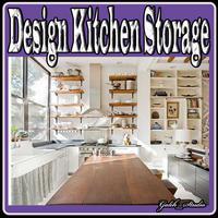 Design Kitchen Storage पोस्टर