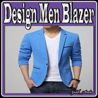 Design Men Blazer โปสเตอร์