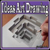Ideas Art Drawing Affiche