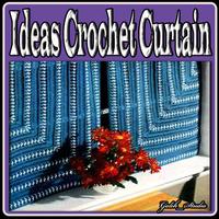 Ideas Crochet Curtain penulis hantaran