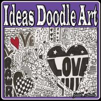 Ideas Doodle Art постер