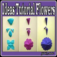 Ideas Tutorial Flowers الملصق