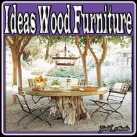 Ideas Wood Furniture Affiche