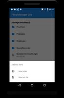 File Manager Lite скриншот 3