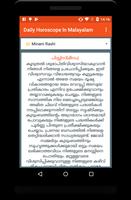 Daily Horoscope In Malayalam постер