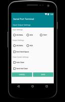 برنامه‌نما Serial Port Terminal عکس از صفحه