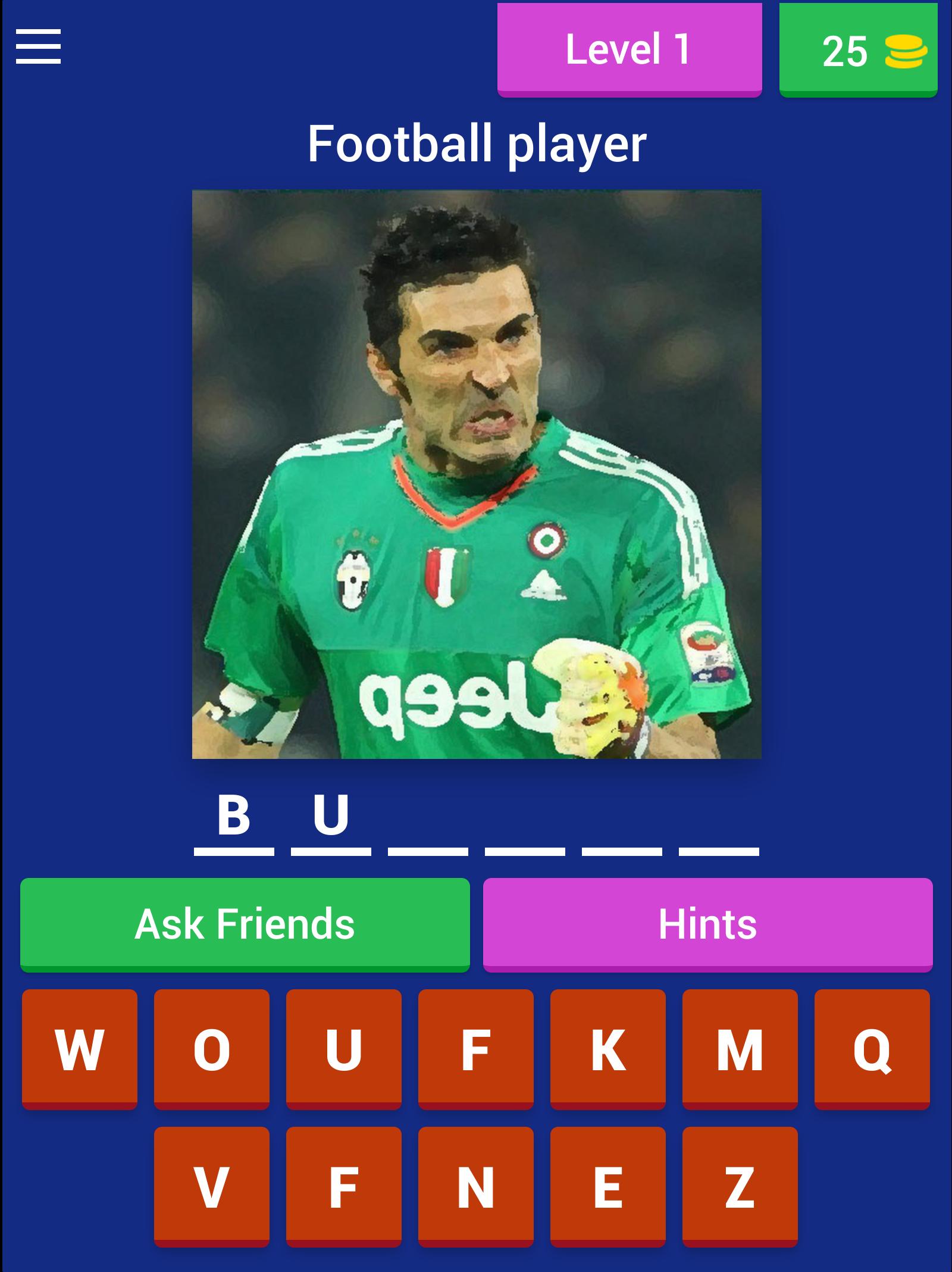 football games guess the player for Android - APK Download