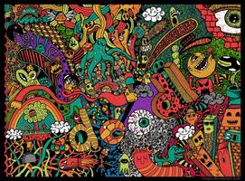 Doodle Art Design HD captura de pantalla 1