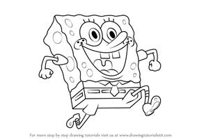 How To Draw Spongebob Affiche