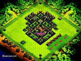 TOP Maps Clash of Clans 2017 स्क्रीनशॉट 1