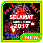 Ucapan selamat tahun baru 2017 icon