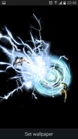 Ninja Lightning vs Wind LWP 海報