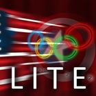 USA Flag Stylized LITE ไอคอน