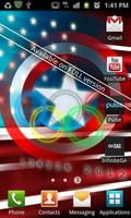 USA Flag Stylized LITE ภาพหน้าจอ 1