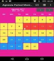 Agnesia Period Monitor capture d'écran 1