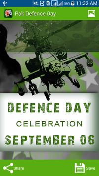 Pakistan Defence Day poster