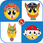 Paw patrol Emoji Maker biểu tượng