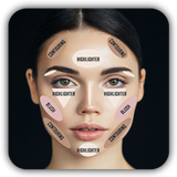 Makeup Contouring آئیکن