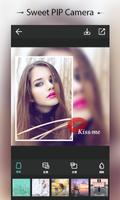 Sweet Pip Cam Selfie MakerUp تصوير الشاشة 1