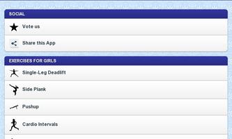 Exercises for Girls Ekran Görüntüsü 3