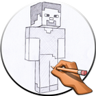 How to Draw Minecraft biểu tượng