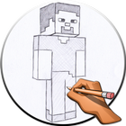 How to Draw Minecraft ไอคอน