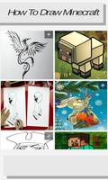 How to Draw Minecraft poster