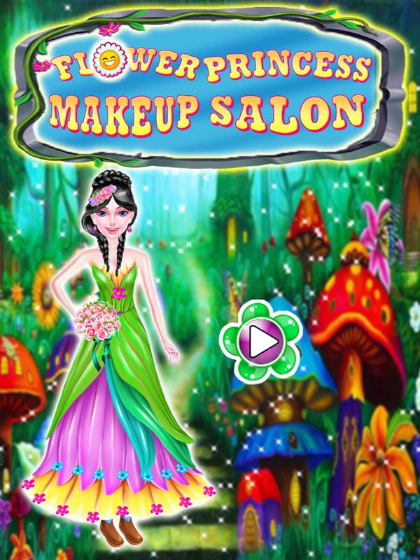 ... Flower Girl - Princess Makeup Salon Games screenshot 5 ...