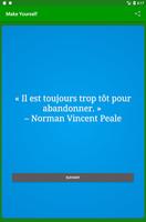 Développement perso: citations capture d'écran 3
