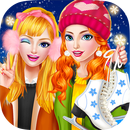 Winter Fun: Ice Skating Girls APK