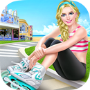 Summer Roller Girl - BFF Salon aplikacja