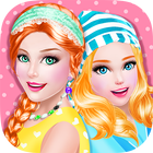 High School BFF PJ Party Salon أيقونة