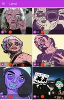 برنامه‌نما Grime Art Wallpaper عکس از صفحه