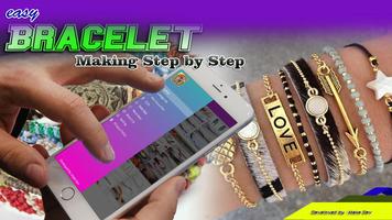 Easy Bracelet Making Step by Step پوسٹر