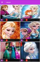 2 Schermata Frozen Wallpaper Anna and Elsa