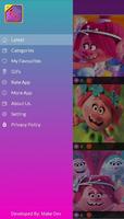 Cute Trolls Wallpapers 스크린샷 1