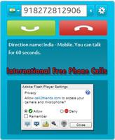 Make Free International Calls poster