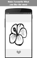 Easy Drawing Flowers capture d'écran 1