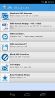 SMS Scheduler and Auto Backup Plakat
