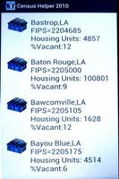 Census Helper 2010 スクリーンショット 1