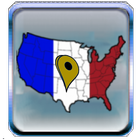 Locator US States icône