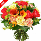 Best bouquets of roses icon