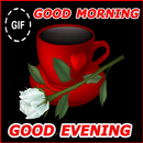 Good Morning good night , Day,  and Evening gif APK