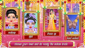 Indian Wedding Girl Fashion Salon capture d'écran 2
