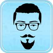 Changer- tóc Mustache Beard biểu tượng